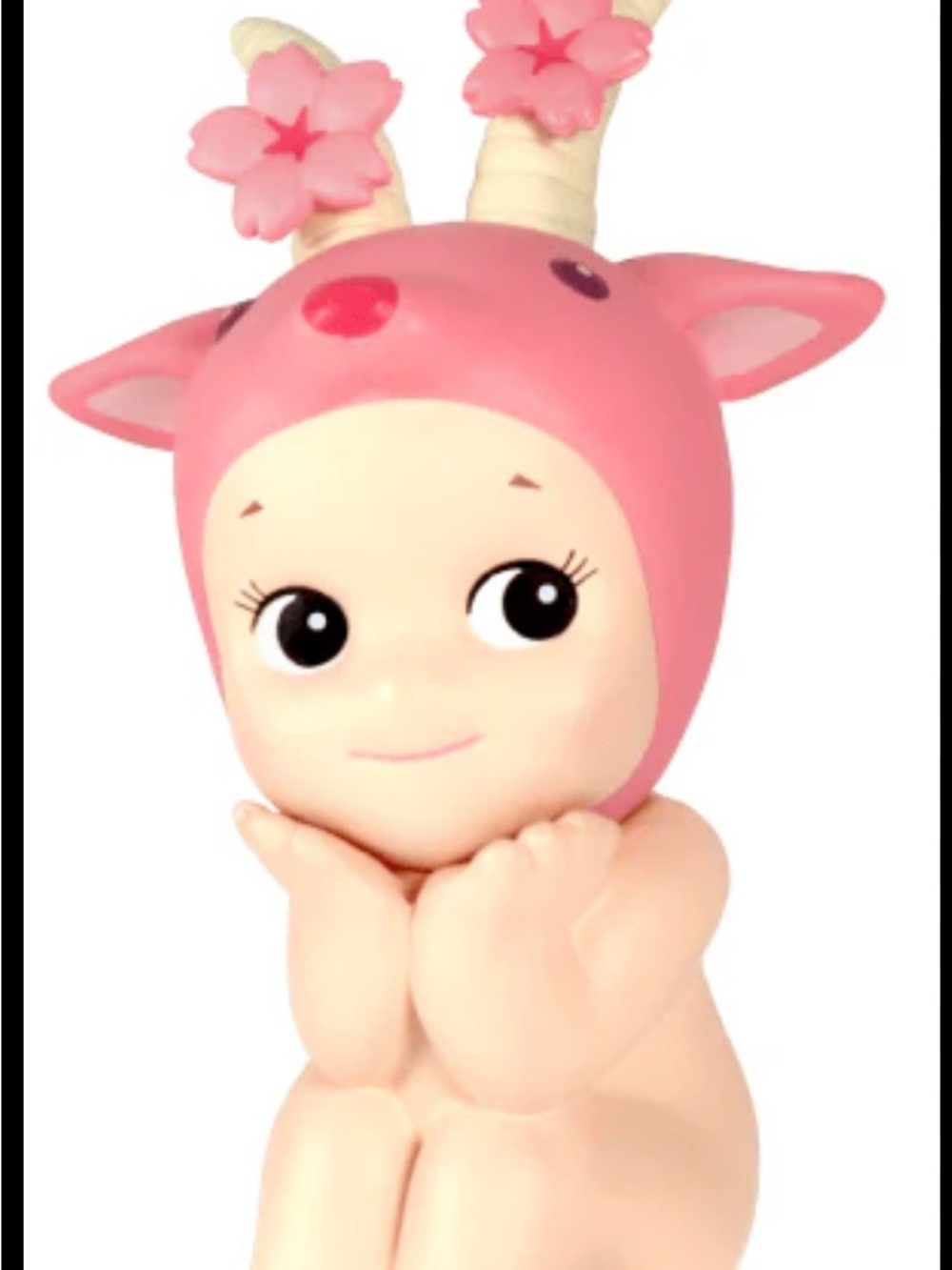 Hanami Cherry Blossom Sitting Goat Sonny Angel